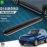 S-Dizayn Vw Tiguan Diamond Krom Yan Basamak 173 cm 2007-2015 A+ Kalite