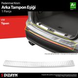 S-Dizayn Vw Tiguan Krom Arka Tampon Eşiği 2024 Üzeri A+ Kalite - Renkli