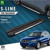 S-Dizayn VW Tiguan S-Line Krom Yan Basamak 173 Cm 2007-2015 A+ Kalite