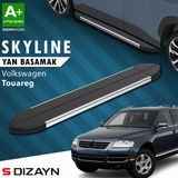 S-Dizayn Vw Touareg Skyline Krom Yan Basamak 193 cm 2002-2010 A+ Kalite - araca özel - (ClearEyelets)Black-RadiantOrchid