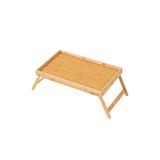 s elsa home Bambu Katlanır Kahvaltı Masası Yatak Üstü Servis Tepsisi Laptop Çalışma Masası Organizer