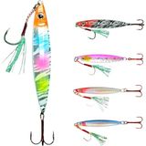 S.F. Jig 5 Adet 22GR Jig Set- Levrek, Palamut, Lüfer, Çinekop, Turna Için En Iyi Jig Yemi