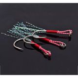 S.F. Jig Jig Assist Iğnesi - 3 Adet - Jig Yardımcı Kanca - ( 65 - 100 gr Arası Jigler Için )