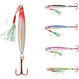S.F. Jig Shore Pro 60G - 90MM - 5 Adet Jig Set- Palamut Lüfer Levrek Turna Için Jig Yem