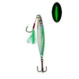 S.F. Sardalya Jig 22g - Sahte Yem Kaşık Rapala -Levrek, Palamut, Lüfer, Çinekop, Turna İçin En İyi Glow Jig Yem
