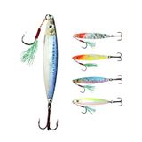 S.F. Sardin 34gr -76mm - 5 Adet - Levrek, Palamut, Lüfer, Çinekop, Turna Için En Iyi Jig Yemi
