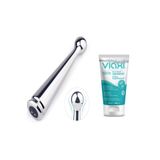 S-Hande Dipsy G-Spot ve Klitoris Uyarıcı 9 Modlu Titreşimli Metal Şarjlı Vibratör+Jel