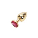 S-Hande Gold Metal Taşlı Küçük Boy Anal Plug