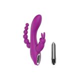 S-Hande Usb Şarjlı Yumuşak Ipeksi Ve Esnek Tasarımlı Anal Ve Vajinal Kullanılabilir Vibratör+Mini Vibratör