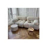 S Home Design Concept Bellini 2 Modül Modüler Koltuk / Kanepe, Teddy, Beyaz