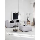 S Home Design Concept Frida 2 Modül Puf Modüler Kanepe Koltuk Köşe, Keten, Gri
