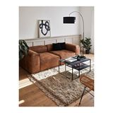 S Home Design Concept Frida 2 Modüler Ikili Kanepe / Koltuk (dairenize Teslim), Nubuk, Kahverengi