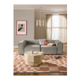 S Home Design Concept Frida 2 Modüler Ikili Kanepe Koltuk Fitilli, Gri, 210 cm