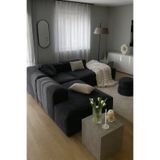 S Home Design Concept Frida 3 Modül Köşe Koltuk Keten, Antrasit Dinlenme Modüllü 250x250