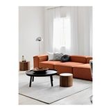 S Home Design Concept Frida 3 Modül Modüler Mini Köşe Koltuk / Üçlü Kanepe, Keten, Kiremit