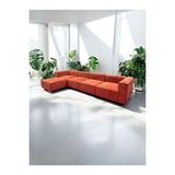 S Home Design Concept Frida 5 Modül Pofidik Modüler Kanepe L Köşe Koltuk Takımı, Fitilli Kiremit