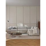 S Home Design Concept Molly 4 Modül Köşe Koltuk, Kırık Beyaz, Keten 290X210 cm