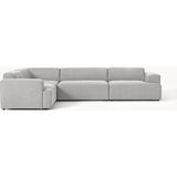 S Home Design Concept Molly 4 Modül Köşe Koltuk, Sağ/solköşe, Keten 290X210 - Açık Gri - Sol Köşe