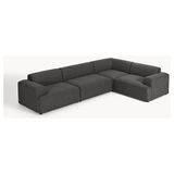 S Home Design Concept Molly 4 Modül Köşe Koltuk, Sağ/solköşe, Keten 290X210 - Antrasit - Sağ Köşe