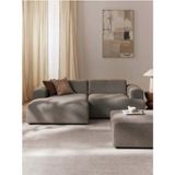 S Home Design Concept Molly Mini 2 Modül Kanepe Köşe Koltuk, Sol Köşe, Keten Vizon 210X145 cm