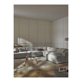 S Home Design Concept Molly Xl Köşe Koltuk Takımı Sağ Köşe Keten Açık Gri