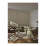 S Home Design Concept Molly Xl Köşe Koltuk Takımı Sağ Köşe Keten Yağ Yeşili