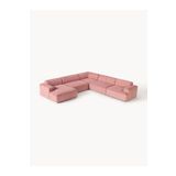 S Home Design Concept Molly Xl Köşe Koltuk Takımı Sol Köşe Fitilli Gül Kurusu