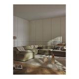 S Home Design Concept Molly Xl Köşe Koltuk Takımı Sol Köşe Keten Yağ Yeşili