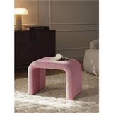 S Home Design Concept Penolope Babyface Puf, Pembe - 45 x 61