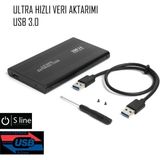 S Line 2,5" Harici Sata Hdd/Ssd Kutusu