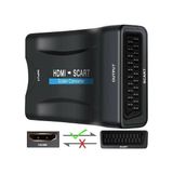 S Line HDMI To Scart Av Çevirici Dönüştürücü Skart Convert - Siyah
