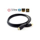 S-Line SLINE HDMI KABLO 10 METRE HDMI 3D Full HD Uyumlu 10m HDMI Kablo