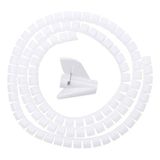 S Line Spiral Kablo Toplayıcı - Beyaz Renk