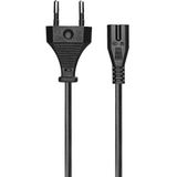 S-link 1.5m 0.75mm Teyp Güç Kablosu Siyah