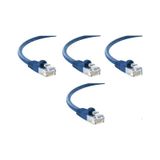 S-Link Cat6 Mavi 30 Metre RJ45 Lan Kablosu Uçları Hazır Takılı Bilgisayar Modem Internet Ethernet Kablosu