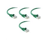 S-Link Cat6 Yeşil 20 Metre RJ45 Lan Kablosu Uçları Hazır Takılı Bilgisayar Modem Internet Ethernet Kablosu