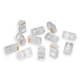 S-link COB8P 50'li Paket Cat5 Cat6 Rj45 Jack Ethernet İnternet Modem Kablosu Soketi Network Tüm Cat5 Cat6 Uyumlu Soket RJ45 Jack