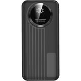 S-Link IP-G220 20000MAH PD20W+QC3.0 Dahili Kablolu Siyah LCD Taşınabilir Pil Şarj Cihazı Powerbank