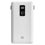 S-Lınk Ip-T100c Powerbank Lcd 10000Mah Lightning Type C Kablolu Powerbank Beyaz Lcdli Taşınabilir Güç Kaynağı