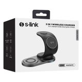 S-Link Magsafe Kablosuz Şarj Cihazı Siyah Cwf110