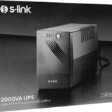 S-link MIGHT U200 2000VA 12V9Ah*2 1200W Siyah Line-Interactive Kesintisiz UPS Güç Kaynağı