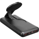 S-Link P110 10000mAh PRM PD22.5W+QC3.0 Magsafe 15W Kablosuz Siyah Powerbank