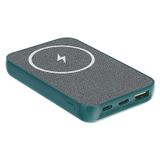 S-Link S-P50 5000mAh Magsafe Standlı Kablosuz Şarj Cihazı Yeşil
