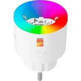S-Link Sl-03 16A Akım Korumalı Akıllı Priz Rgb Işıklı 2.4 G Wıfı&bt Tuya Destekli