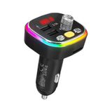 S-Link Sl-Bt306 Çift Usb 5V 3.1A Rainbow Işıklı Led Ekran Tf Kart Fm Transmitter