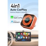 S-LINK SL-CAR02 4in1 Airplay ve MirrorLink Kablosuz Android Auto ve Carpla