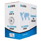 S-Link SL-CAT608 305 mt Gri UTP Cat6 Network Kablosu