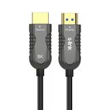 S-Link Sl-Hm8k030 Hdmi To Hdmi 30 Metre V2.1 8K60 Hz 4K 120Hz Fiber Kablo