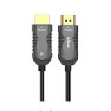 S-link SL-HM8K100 HDMI TO HDMI 100m v2.1 8K60 HZ 4K 120HZ Fiber Kablo (KDO)