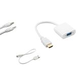 S-Link Sl-Hvs13 Hdmı Erkek To Vga Dişi + Audio Micro Usb Çevirici (Kdo)